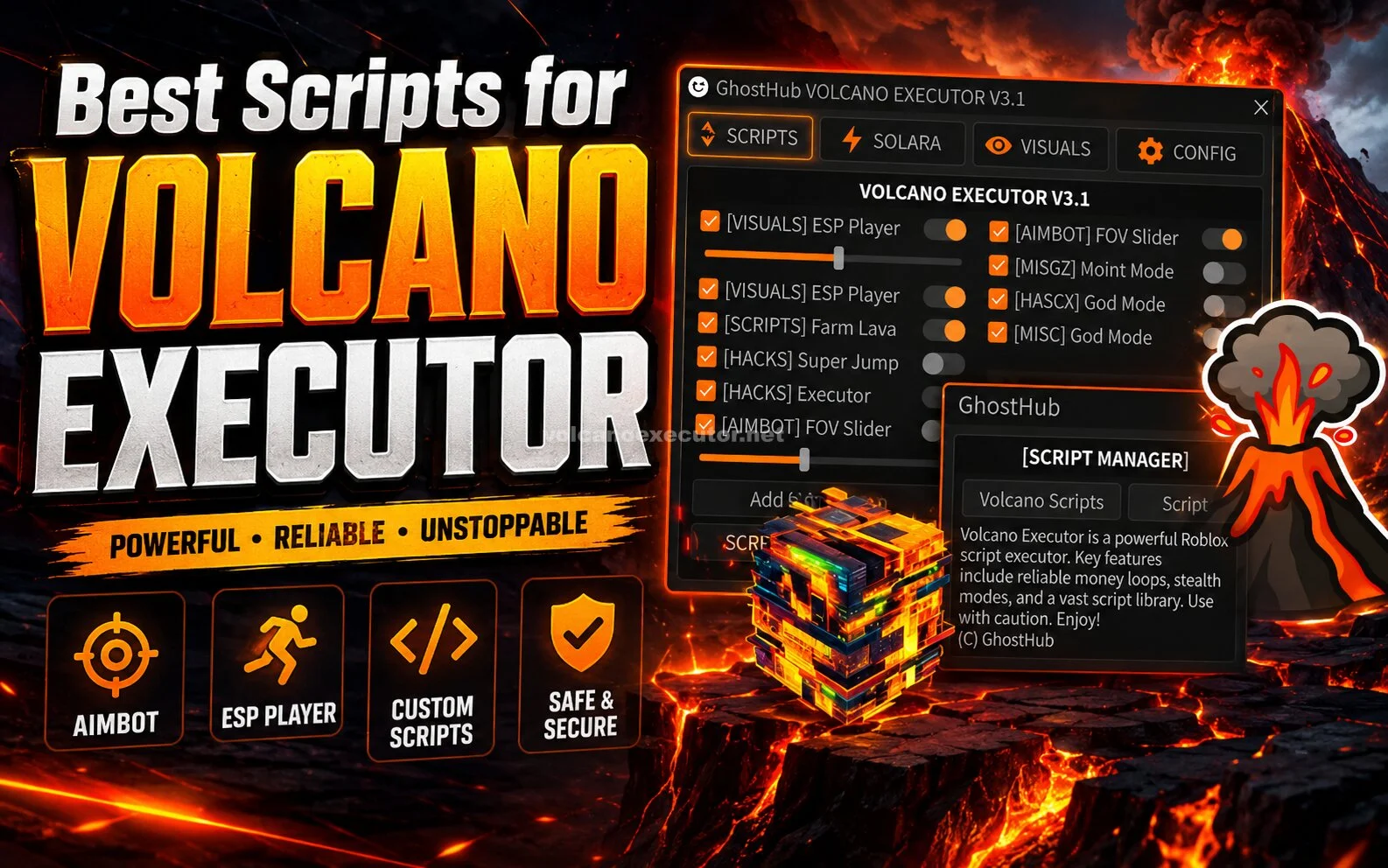 Best Scripts for Volcano Executor