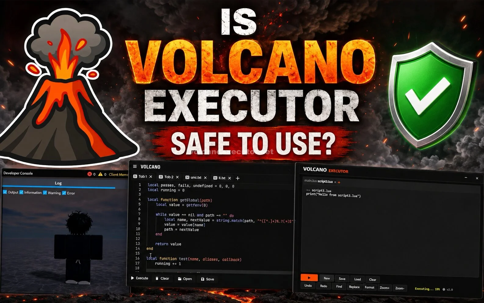 Is Volcano Executor Safe