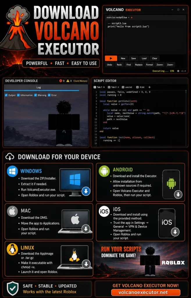Download Volcano Executor